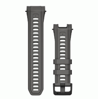 QuickFit 26 mm Watch Bands For Instinct 3 – 50 mm - Charcoal Silicone - 010-13396-00 - Garmin